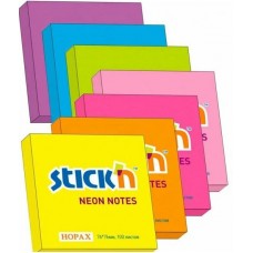 Блок для записей 76*76 100 л. STICK HOPAX клей в ассортименте