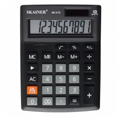 Калькулятор Skainer SК-210 10р черный