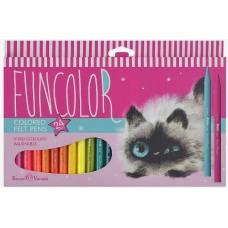Фломастеры 24 цвета "FUNCOLOR" Bruno Visconti