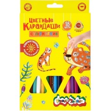 Карандаши 18 цветов Каляка-Маляка