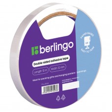 Клейкая лента двусторонняя 12 мм. × 10 м. Berlingo