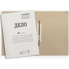 Папка-скоросшиватель Дело № картонная А4