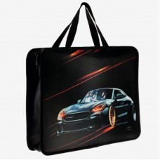 Папка для труда, А4, пластиковая, 33×26×7.5 см. «Тачка»