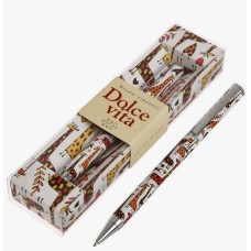 РУЧКА "DOLCE VITA. Жирафы" шариковая, металлический корпус, 0,7
