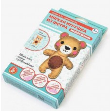 Мягкая игрушка из фетра "Медвежонок"