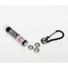 Лазерная указка «Мастер К», с карабином, 2 LED, 7×1.5 см.