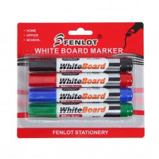 Набор маркеров для доски FL-7006 4 цвета 3 мм блистер